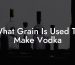 What Grain Is Used To Make Vodka