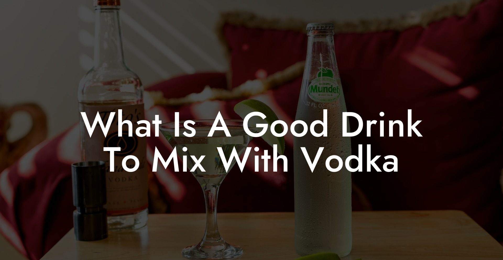 What Is A Good Drink To Mix With Vodka
