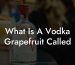 What Is A Vodka Grapefruit Called