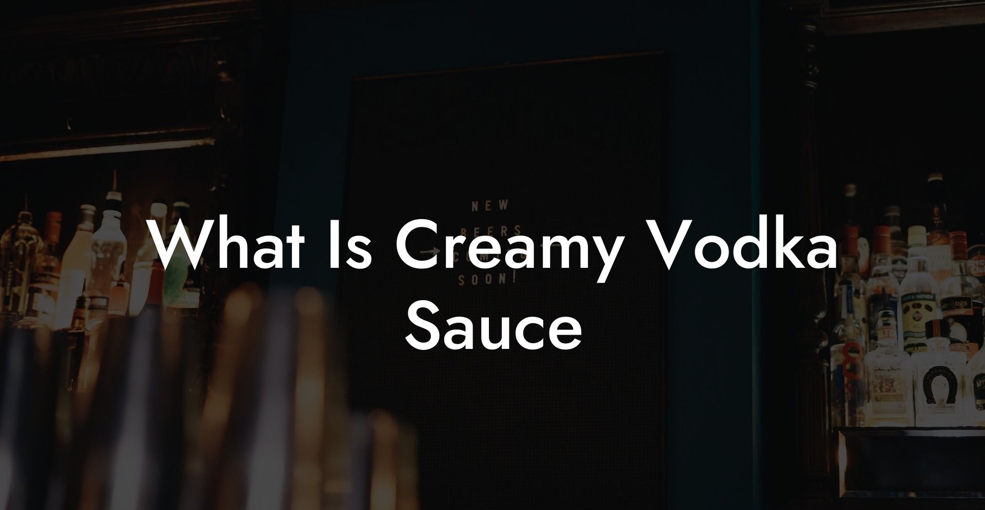 What Is Creamy Vodka Sauce