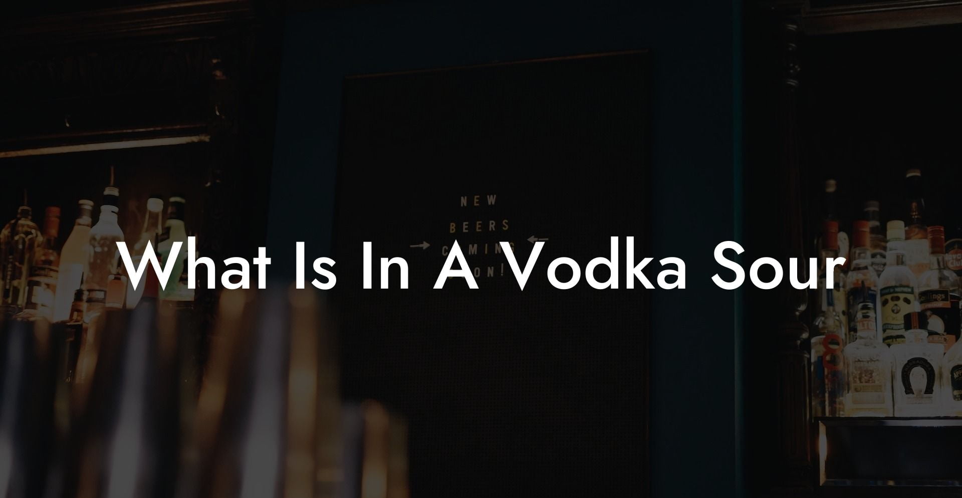 What Is In A Vodka Sour