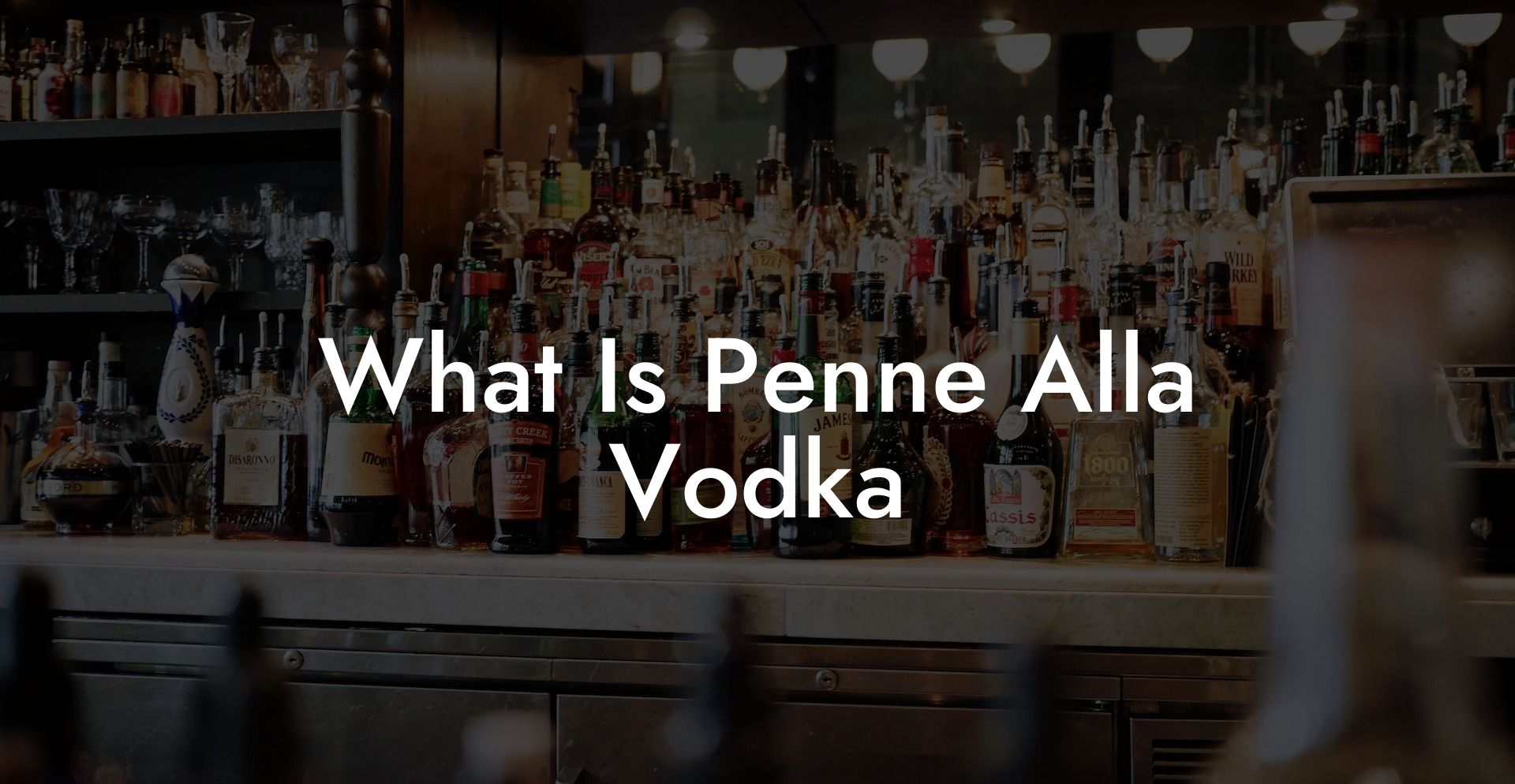 What Is Penne Alla Vodka