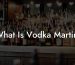 What Is Vodka Martini