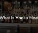 What Is Vodka Neat