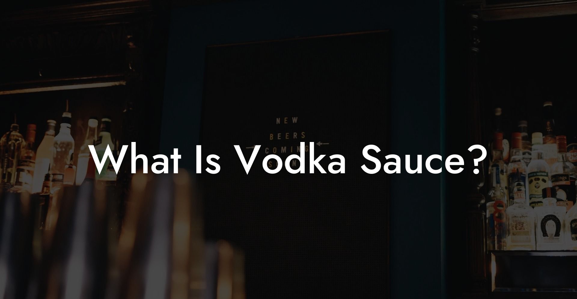 What Is Vodka Sauce?