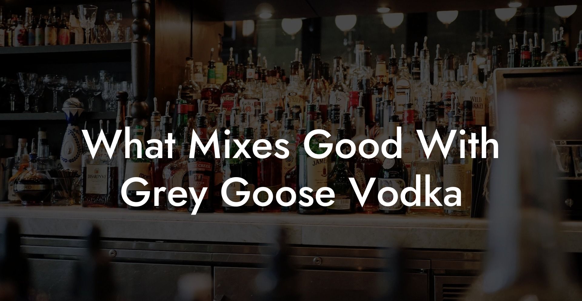 What Mixes Good With Grey Goose Vodka