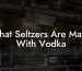 What Seltzers Are Made With Vodka