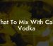 What To Mix With Cake Vodka