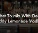 What To Mix With Deep Eddy Lemonade Vodka