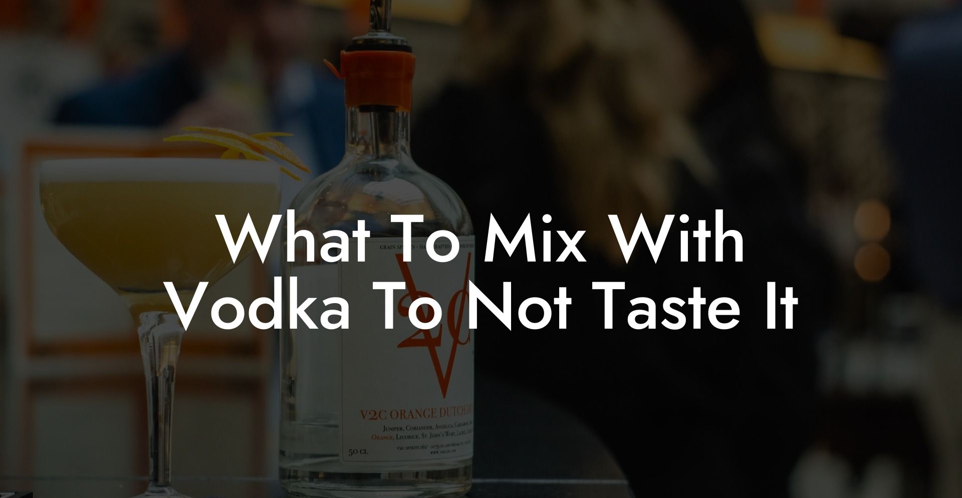What To Mix With Vodka To Not Taste It