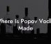 Where Is Popov Vodka Made