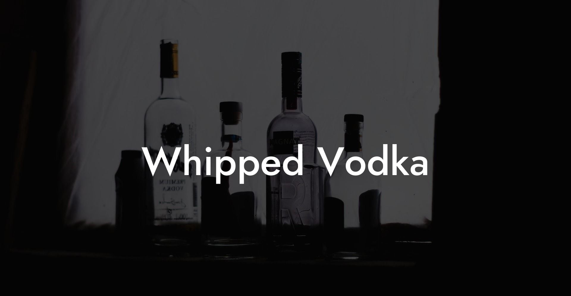 Whipped Vodka