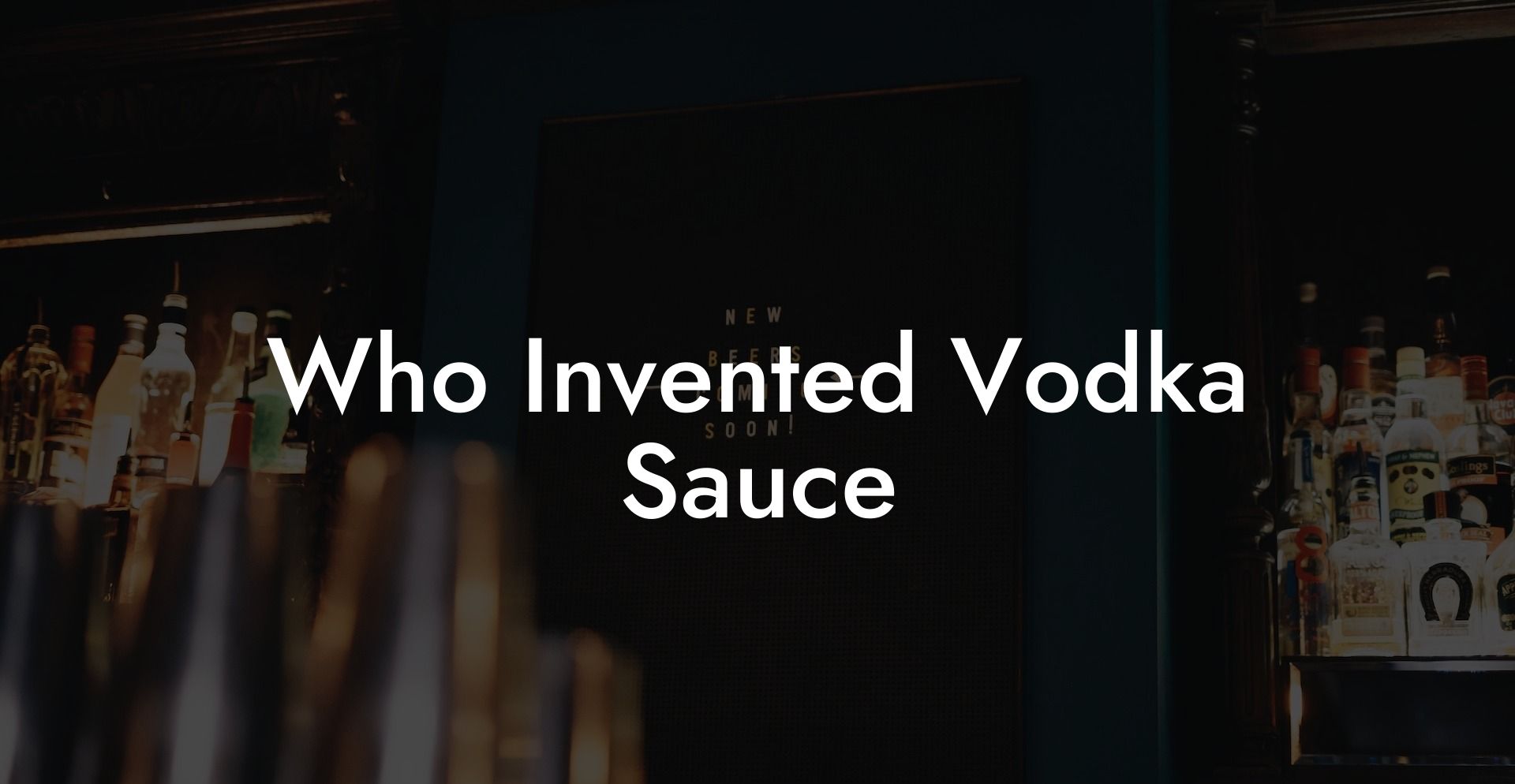 Who Invented Vodka Sauce