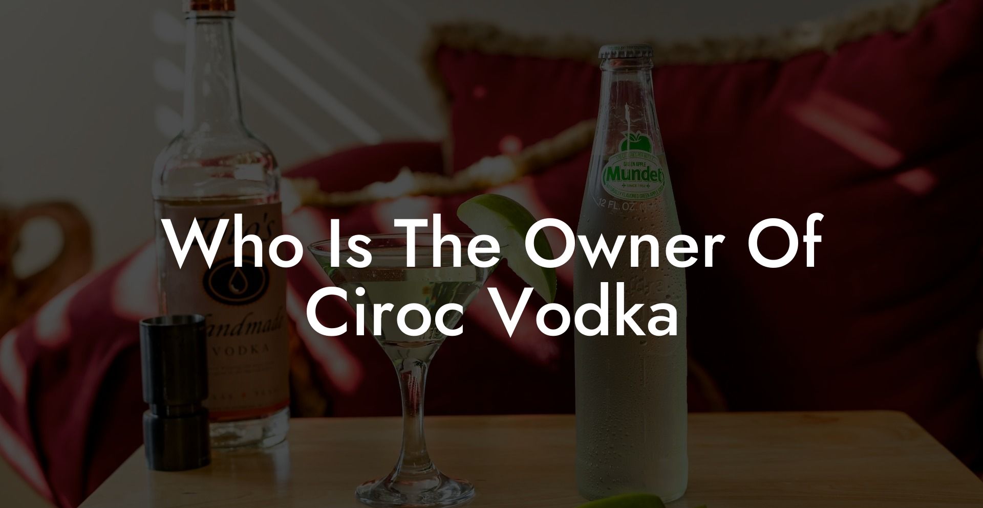 Who Is The Owner Of Ciroc Vodka