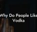 Why Do People Like Vodka